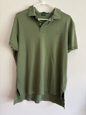 Ralph Lauren Olive Green Polo Shirt